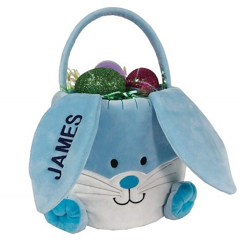 Bunny-Personalized-Easter-Basket