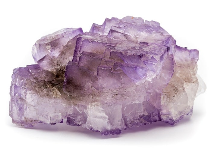 Crystals for protection Purple Fluorite Mexico