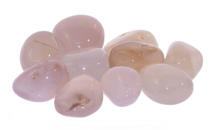 Pink Gemstones List pink chalcedony