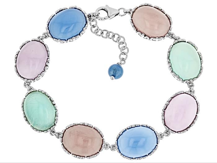 Blue Gemstones Chalcedony bracelet