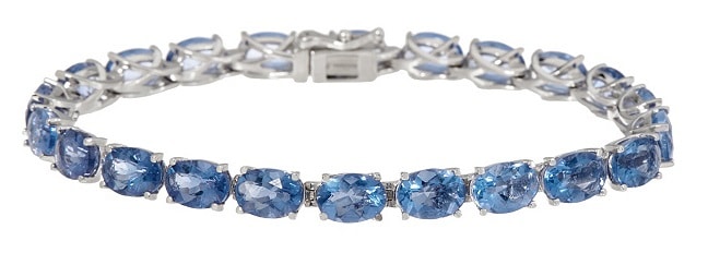 Blue Gemstones Fluorite bracelet