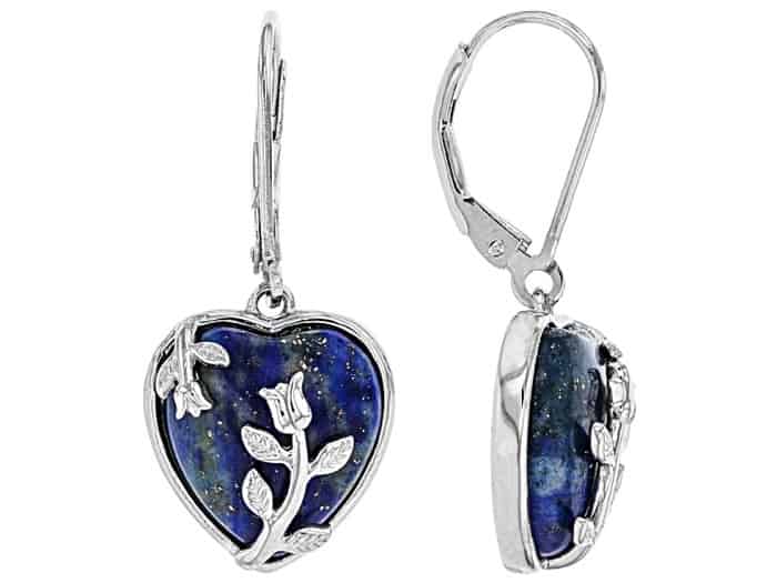 Blue Gemstones Lapis lazuli earrings