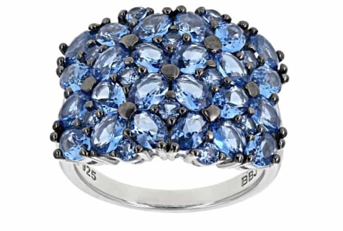 Blue Gemstones blue spinel ring