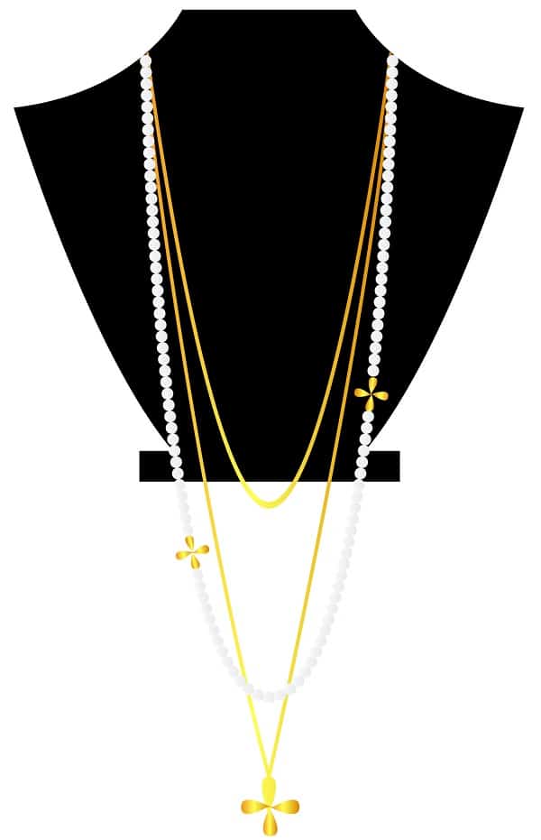 Necklace Length types Rope