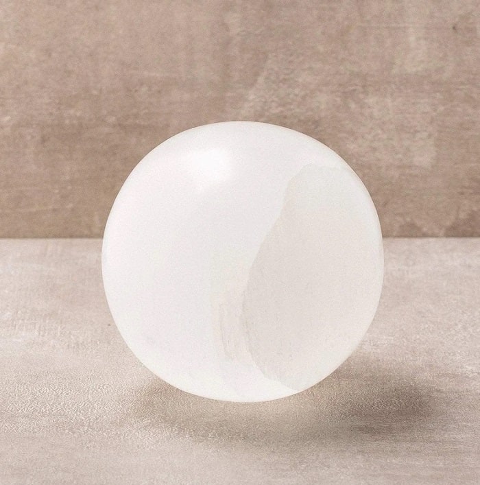 Selenite healing properties sphere