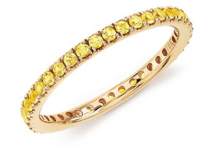 Yellow Gemstones Yellow Sapphire ring