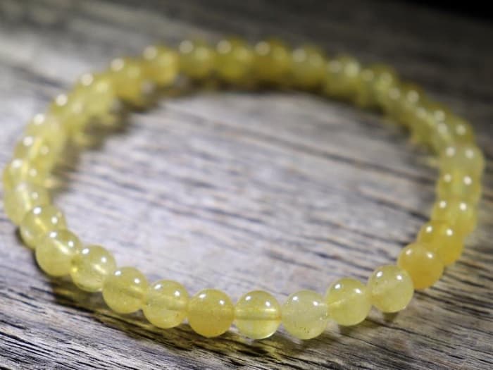 Yellow Gemstones sunshine danburite bracelet