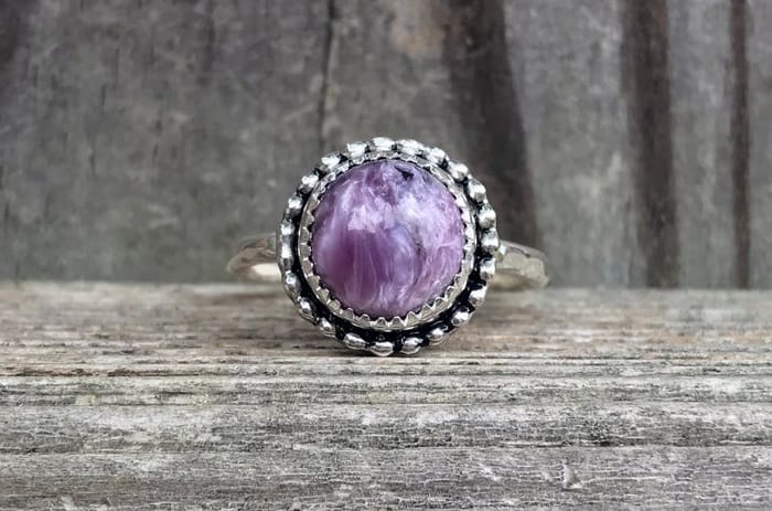 Charoite Meaning ring