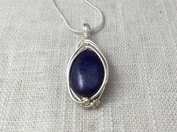 Lapis Lazuli meaning pendant chain