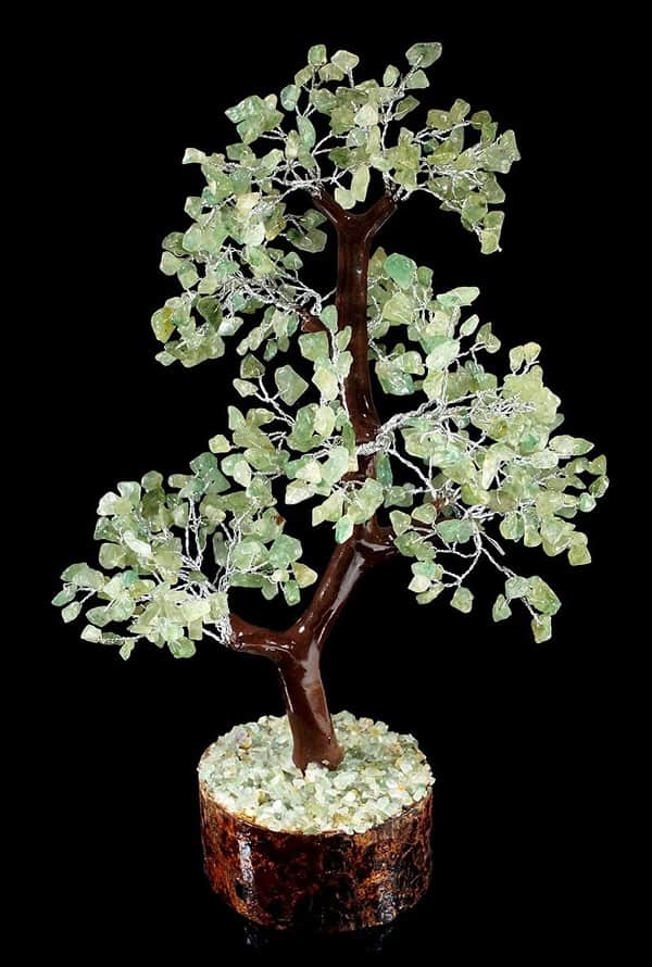 Aventurine tree of life