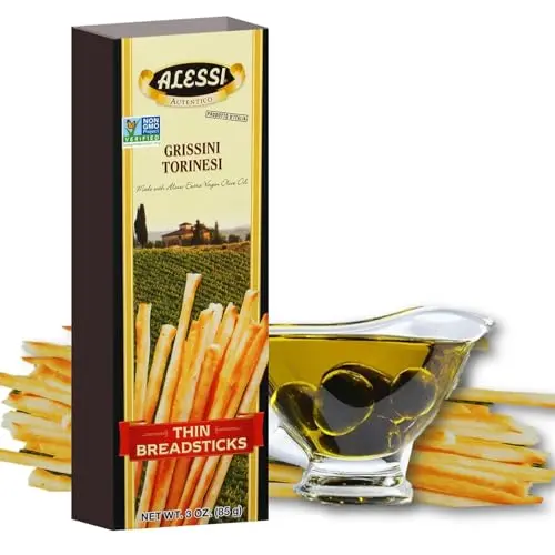 Alessi Thin Breadsticks in packaging