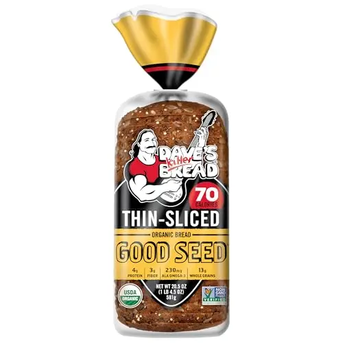 Dave's Killer Bread Good Seed Thin-Sliced Organic Bread loaf