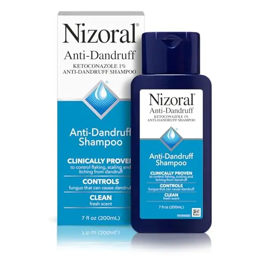Nizoral Anti-Dandruff Shampoo with 1% Ketoconazole bottle