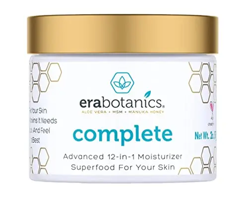 Era Organics Face Moisturizer Cream jar with product