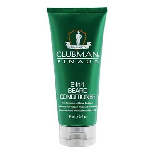 Clubman Pinaud 2-in-1 Beard Conditioner and Face Moisturizer tube