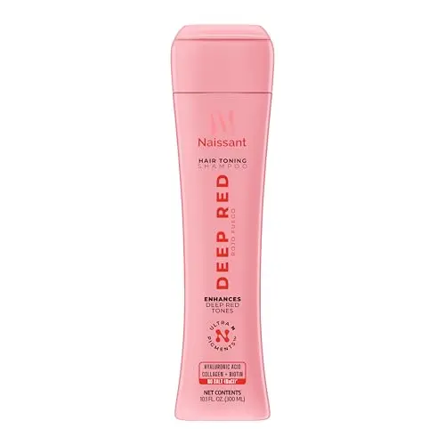 Naissant Deep Red Hair Toning Shampoo bottle