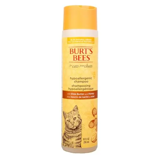 Burt's Bees Hypoallergenic Cat Shampoo with Shea Butter and Honey