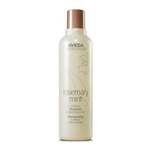 Aveda Rosemary Mint Purifying Shampoo in a tall bottle