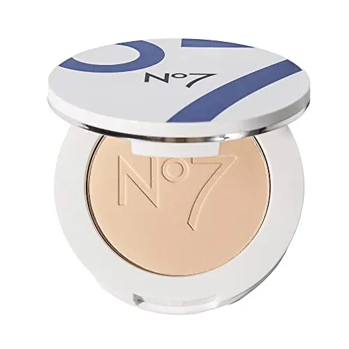 No7 Lift & Luminate Triple Action Powder compact in light shade