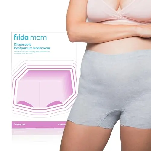 Frida Mom disposable postpartum boyshort underwear pack