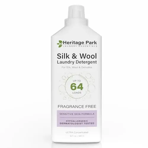Heritage Park Fragrance Free Silk and Wool Laundry Detergent bottle