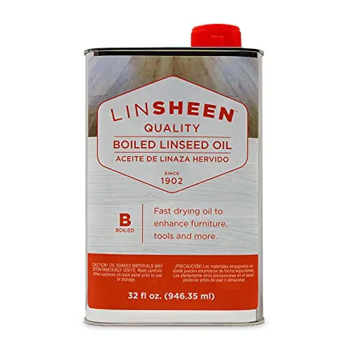 LinSheen Boiled Linseed Oil bottle