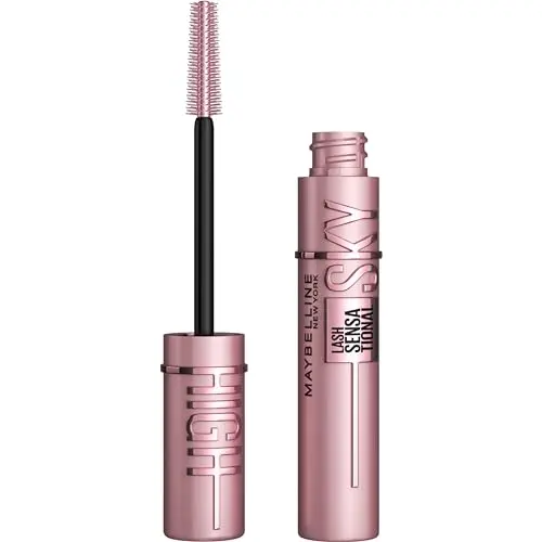 Maybelline Lash Sensational Sky High Washable Mascara in a pink tube
