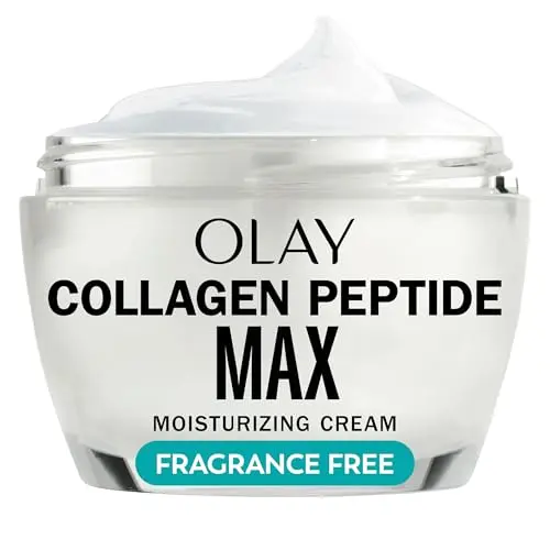 Olay Collagen Peptide 24 MAX moisturizer jar