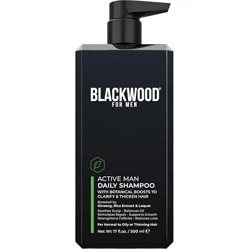 Blackwood For Men Active Man Daily Shampoo bottle