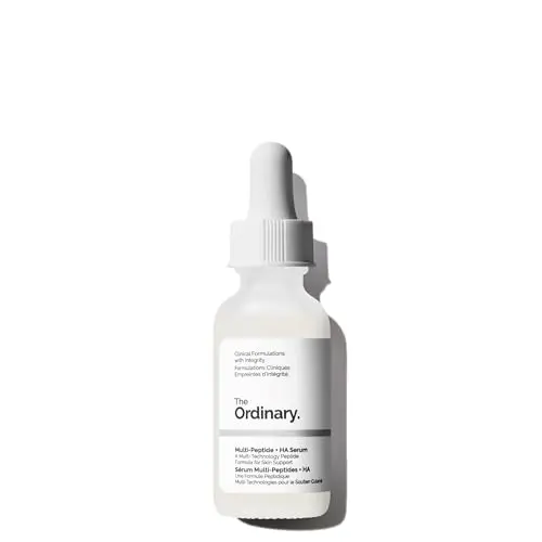 The Ordinary Multi-Peptide + Hyaluronic Acid serum dropper bottle