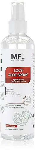 Made For Locs Vegan Aloe Refresher Spray for hydrating locs