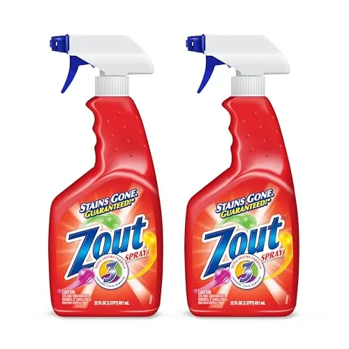 Zout laundry stain remover spray bottle