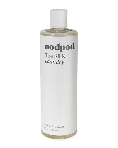 Nodpod Silk Wash gentle liquid laundry soap with no added dyes or fragrances