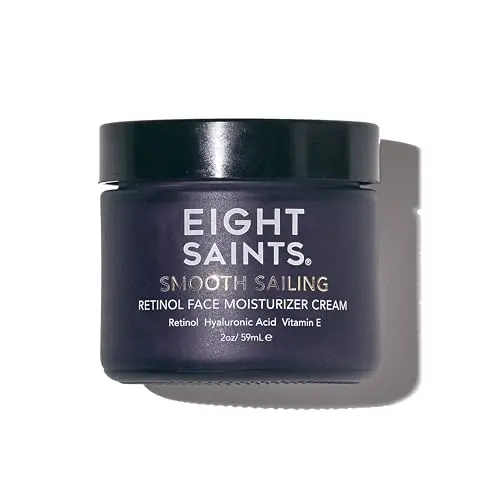 Eight Saints Retinol Facial Moisturizer cream jar