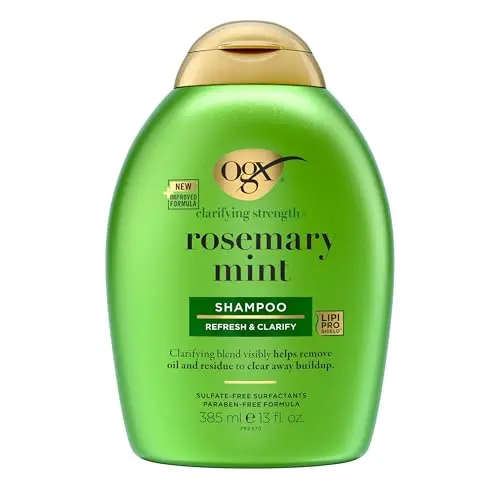 OGX Rosemary Mint Clarifying Shampoo bottle