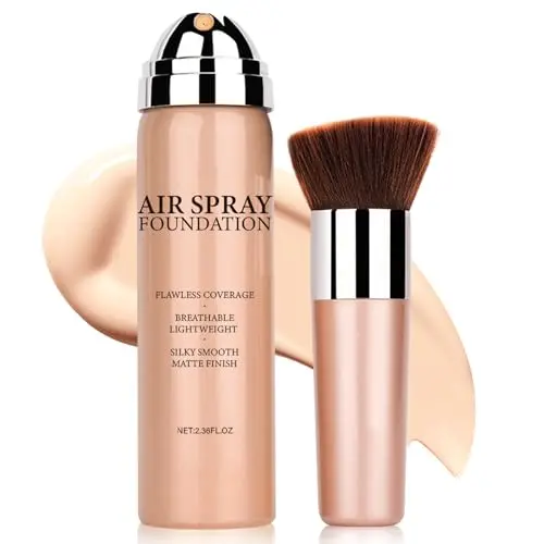 AOAZXBB Airbrush Foundation spray bottle in Natural shade