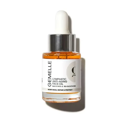 GEMELLE Lymphatic Anti-Aging Face Oil travel bottle