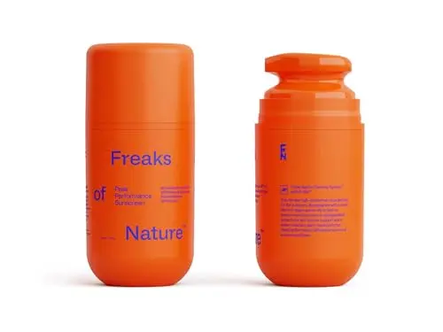 Freaks of Nature Peak Performance SPF 50 mineral sunscreen bottle