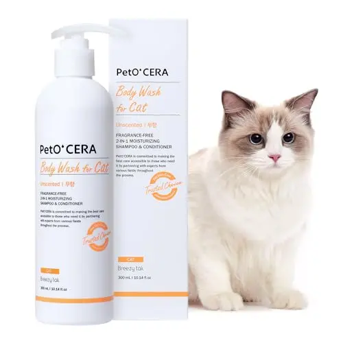 Breezytail PetOCera All-in-One Cat Shampoo and Conditioner