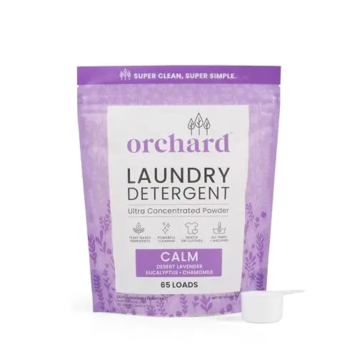 Orchard Laundry Detergent Powder in resealable bag