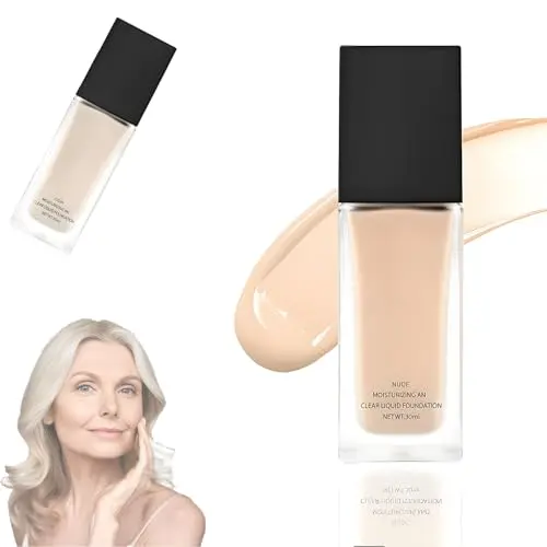 CC Cream foundation for mature skin in pump bottle